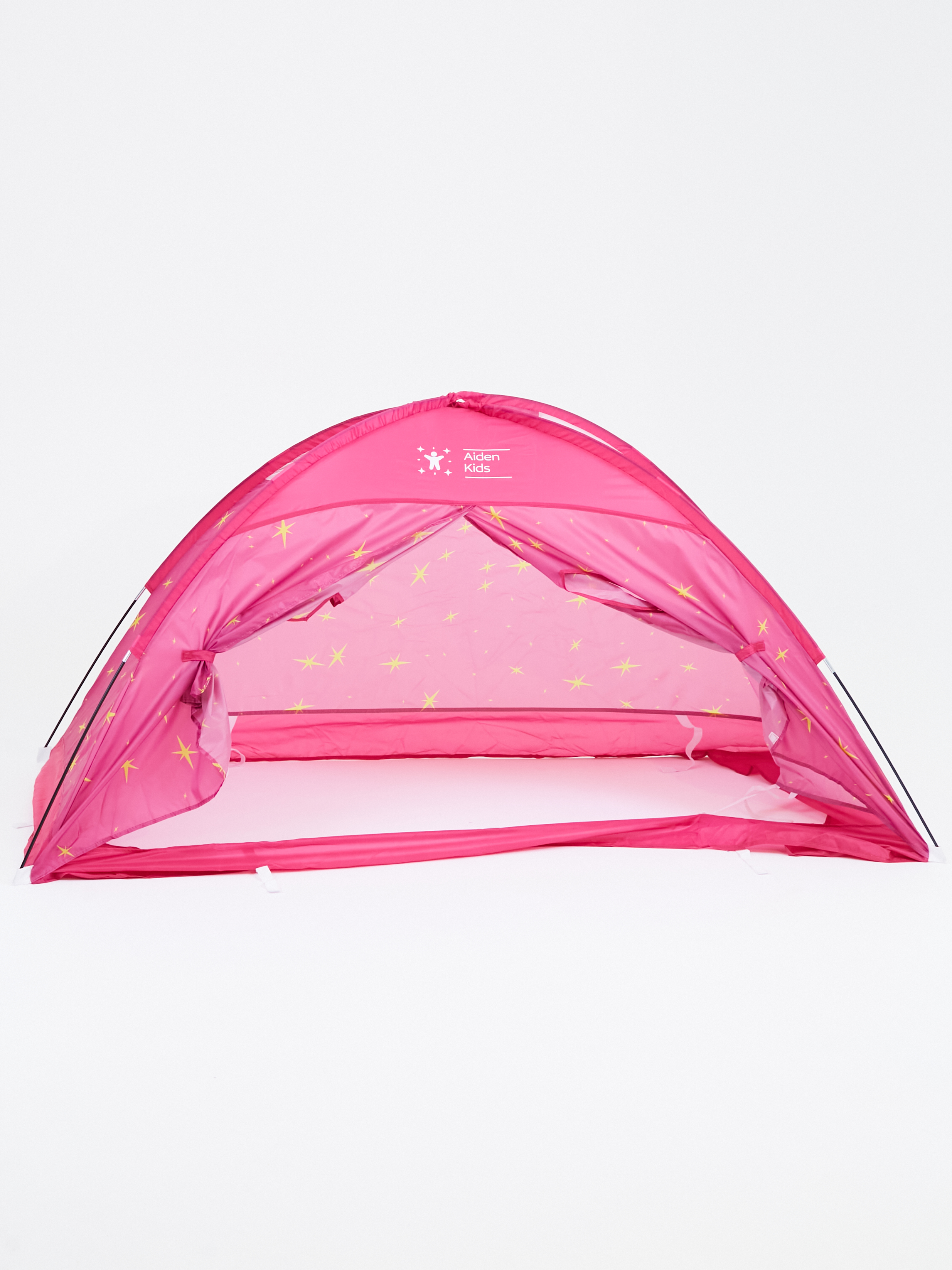 Палатка на детскую кровать Aiden-Kids полог для сна, розовая
