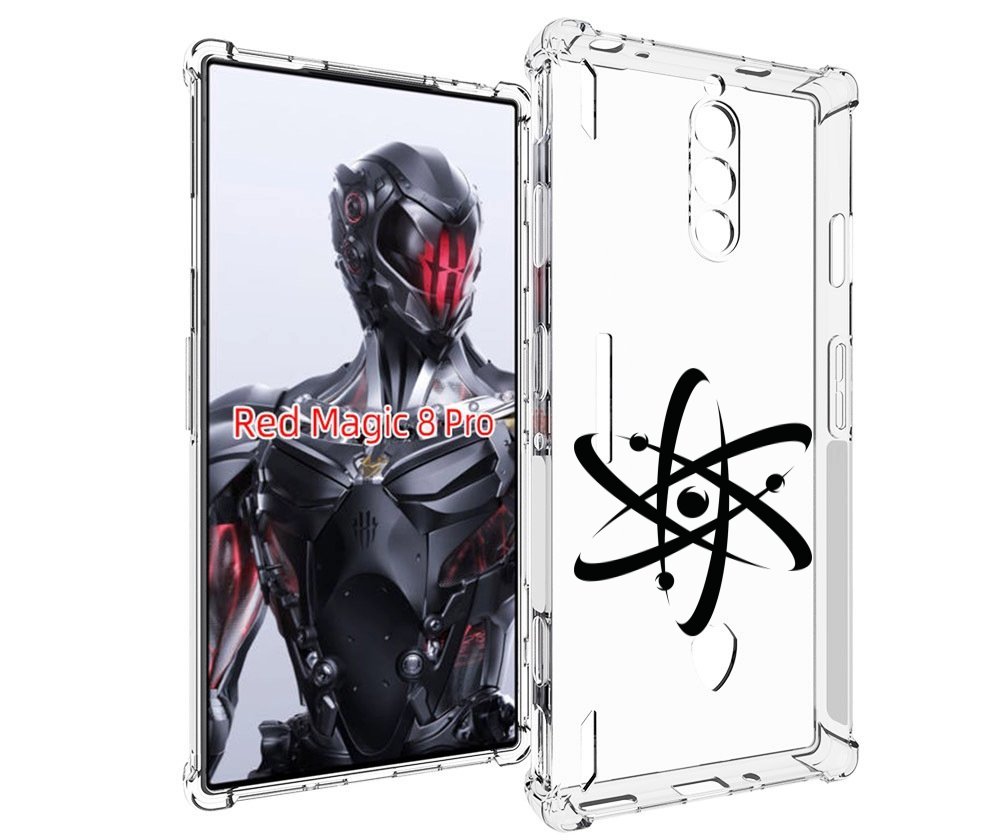 Чехол MyPads атом для ZTE Nubia Red Magic 8 Pro / Red Magic 8 Pro Plus