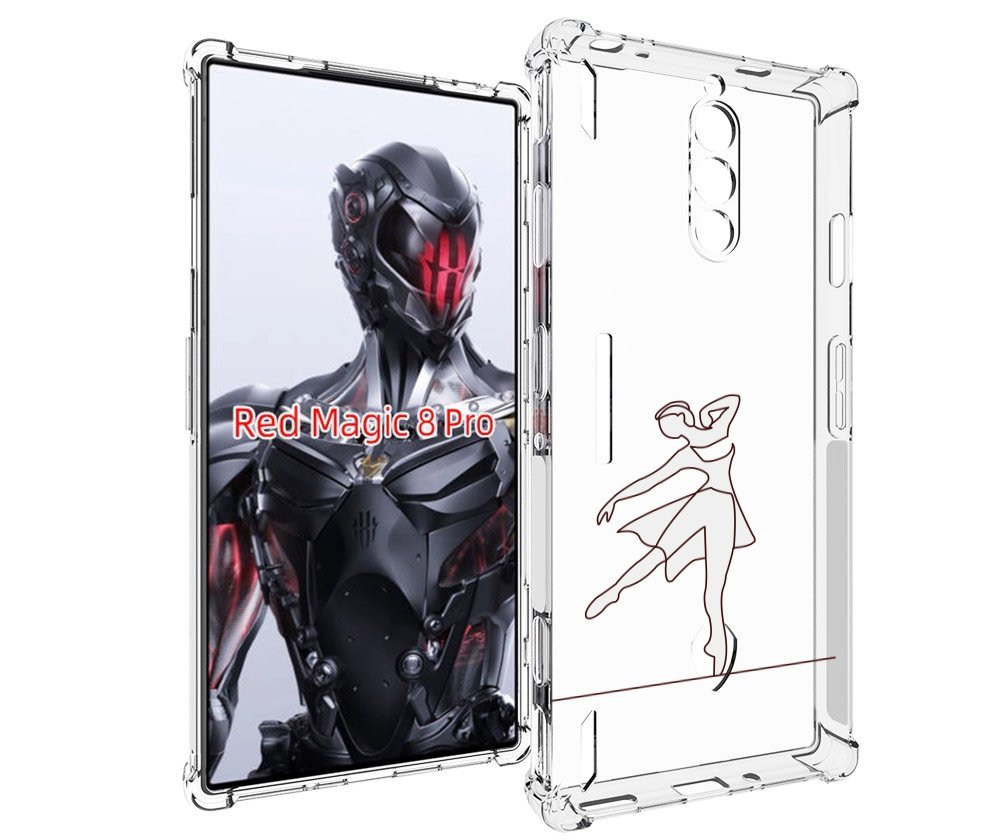 

Чехол MyPads балерина-белая для ZTE Nubia Red Magic 8 Pro / Red Magic 8 Pro Plus, Tocco