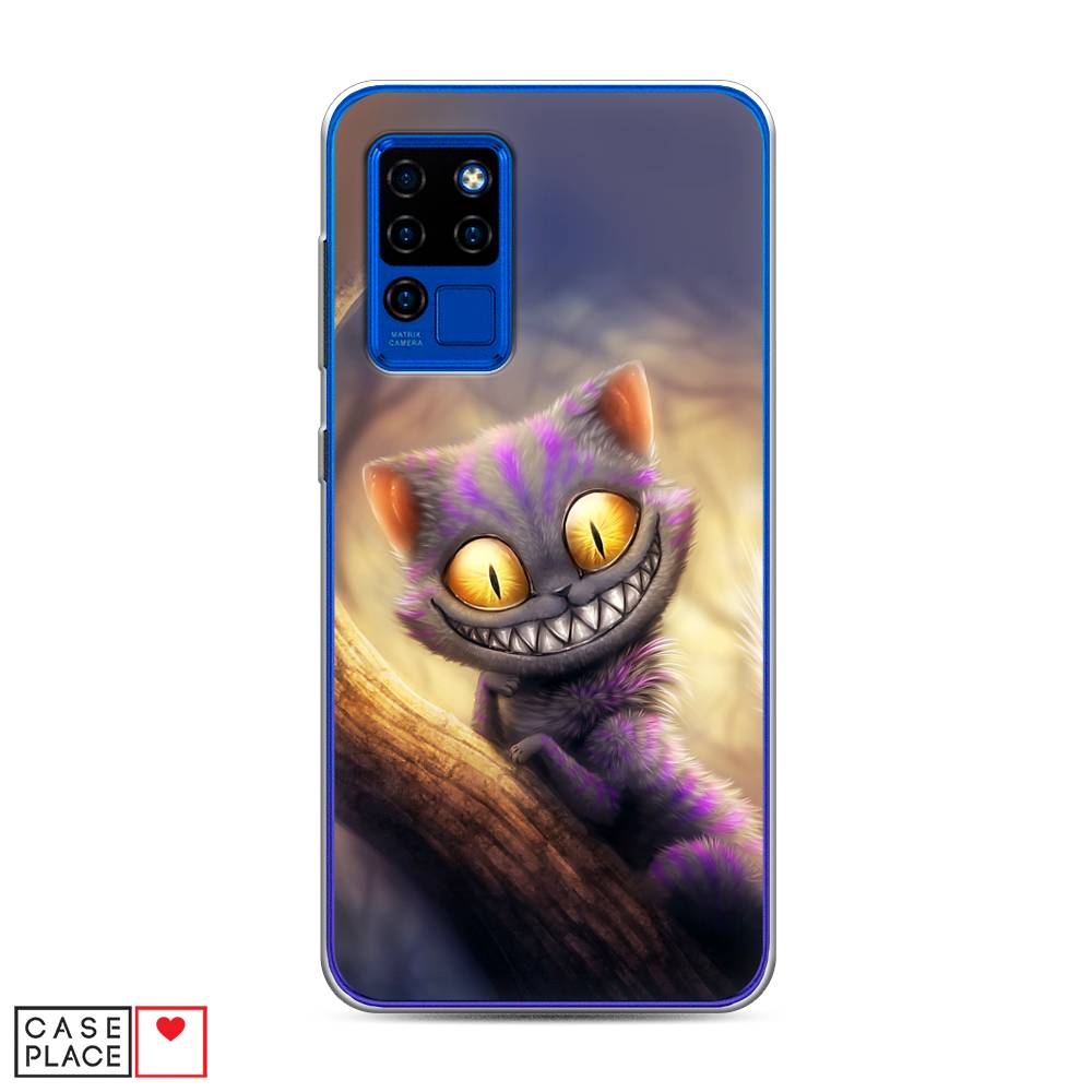 

Чехол Awog на Oukitel C21 / Оукитель C21 "Cheshire Cat", Фиолетовый;желтый, 230350-1