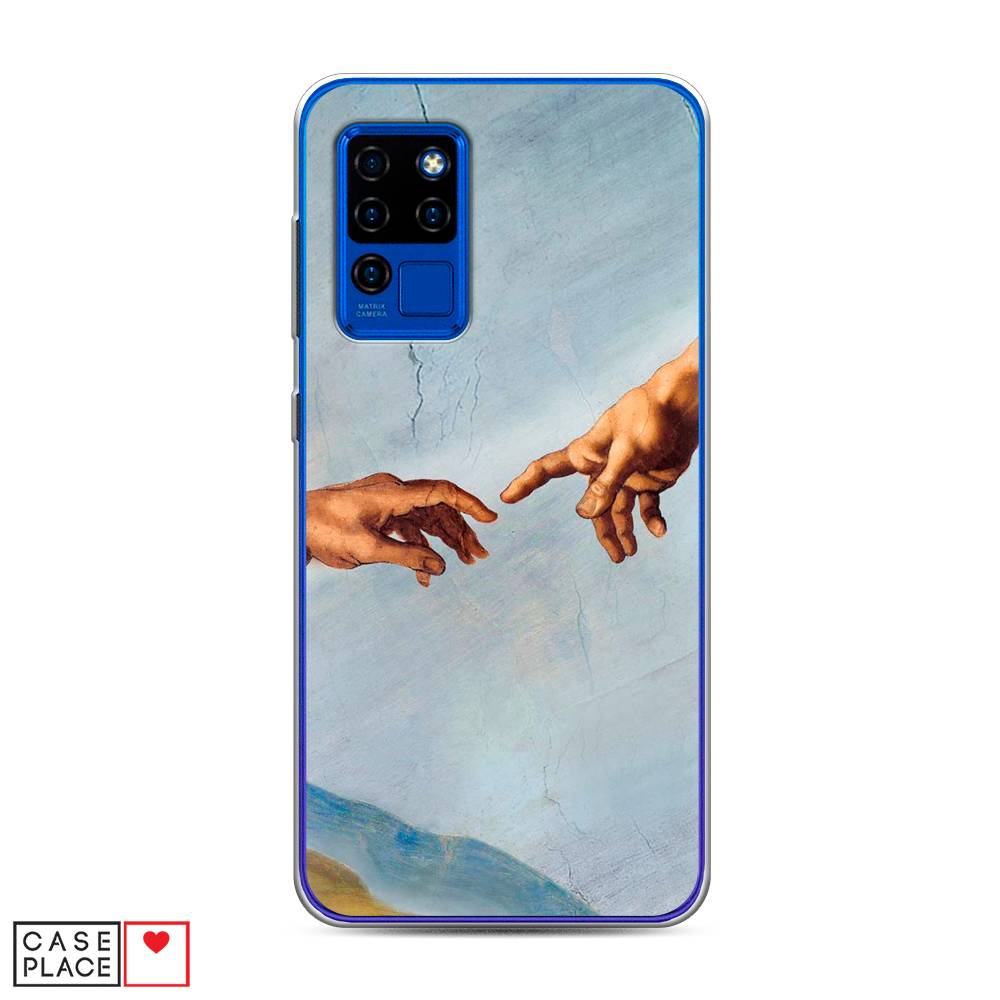 

Чехол Awog на Oukitel C21 / Оукитель C21 "Сотворение Адама", Голубой;коричневый;серый, 230350-9