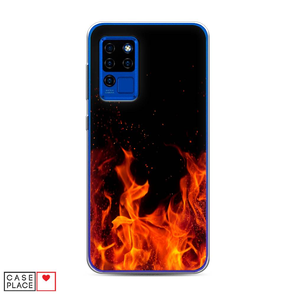 

Чехол Awog на Oukitel C21 / Оукитель C21 "Все в огне", Оранжевый;черный, 230350-4