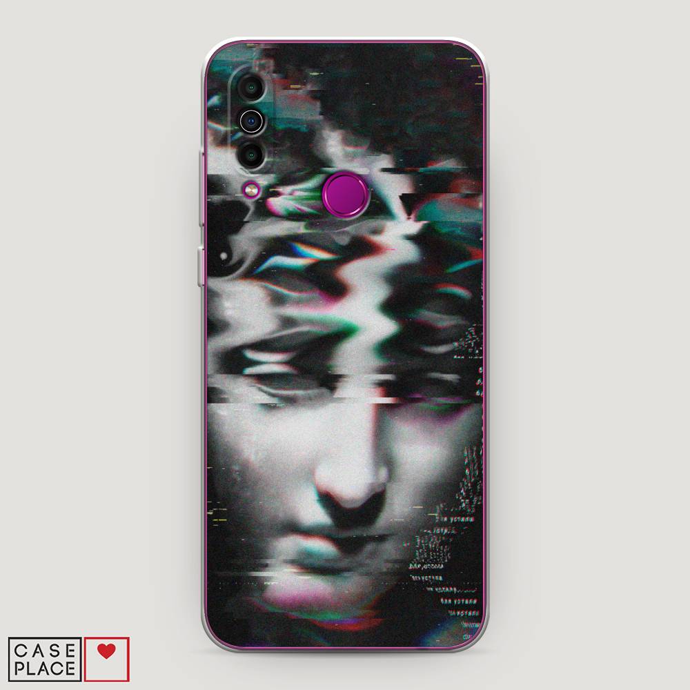 

Чехол Awog на Meizu M10 "Glitch Art", Серый, 73850-9