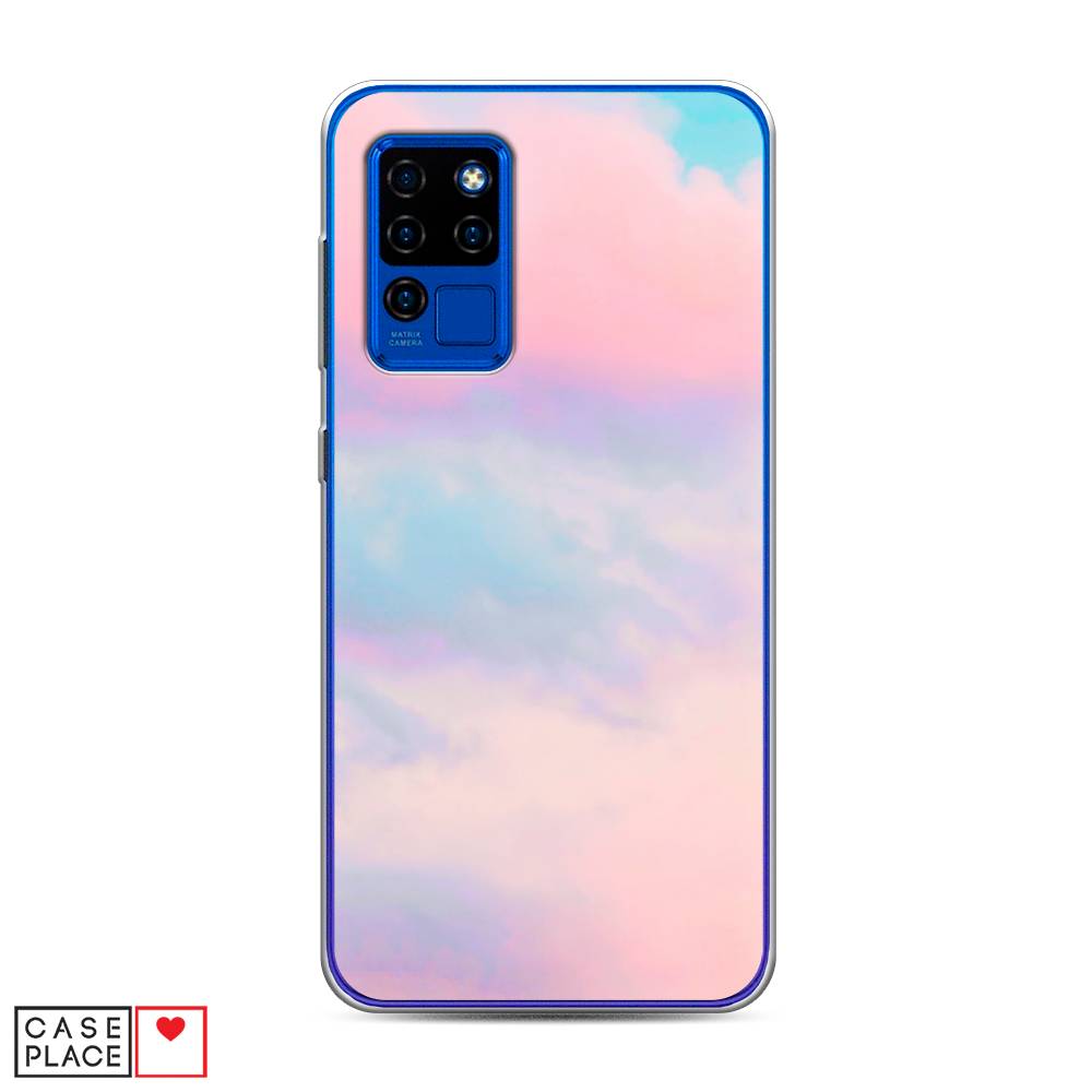 

Чехол Awog на Oukitel C21 / Оукитель C21 "Розовые облака", Розовый;фиолетовый, 230350-3