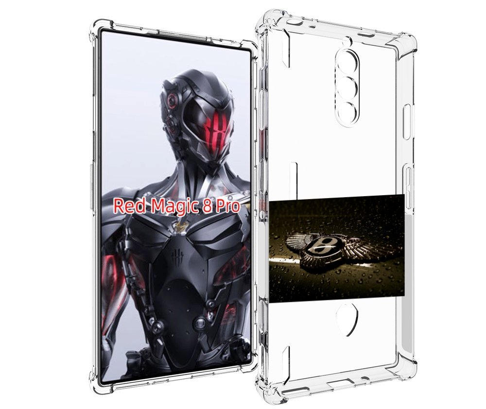 Чехол MyPads бентли bentley 2 мужской для ZTE Nubia Red Magic 8 Pro / Red Magic 8 Pro Plus