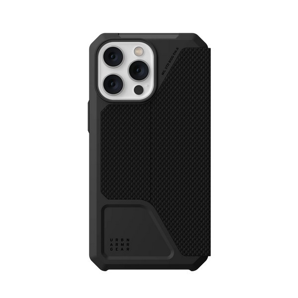 

Чехол-книжка UAG Metropolis Kevlar для iPhone 14 Pro Max 6.7", Black, Metropolis Kevlar (114047113940)