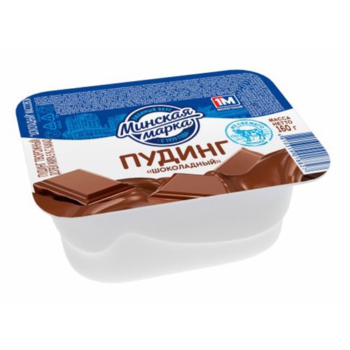 Пудинг творожный Минская марка Шоколадный 5,0% 160 г