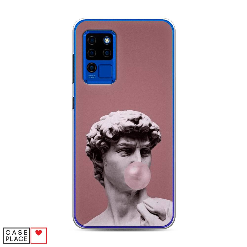 

Чехол Awog на Oukitel C21 / Оукитель C21 "Modern David", Синий, 230350-9