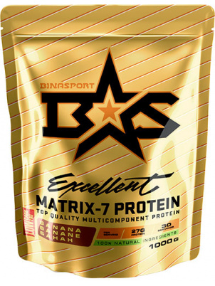 фото Протеин binasport excellent matrix-7 protein 1000g, тирамису