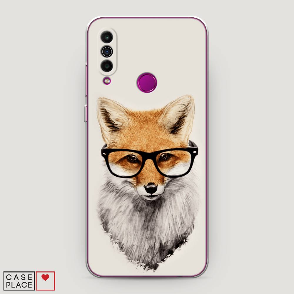 

Чехол Awog на Meizu M10 "Лиса в очках", Бежевый, 73850-10