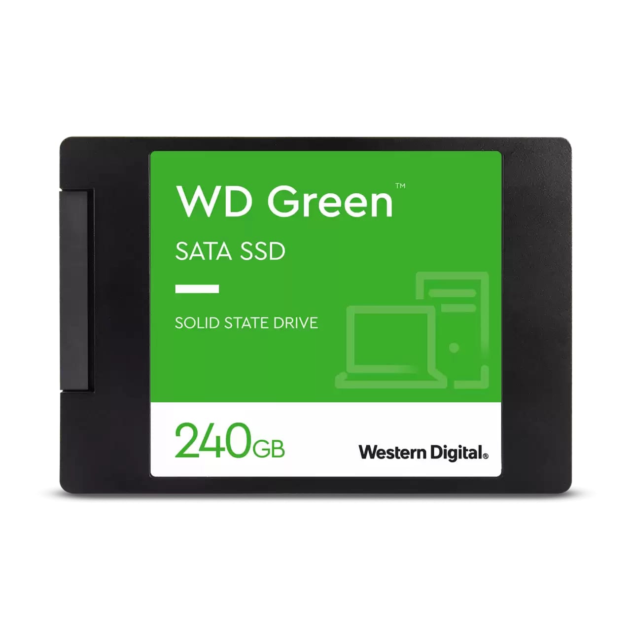 

SSD накопитель WD Green 2.5" 240 ГБ (WDS240G2G0A), Green