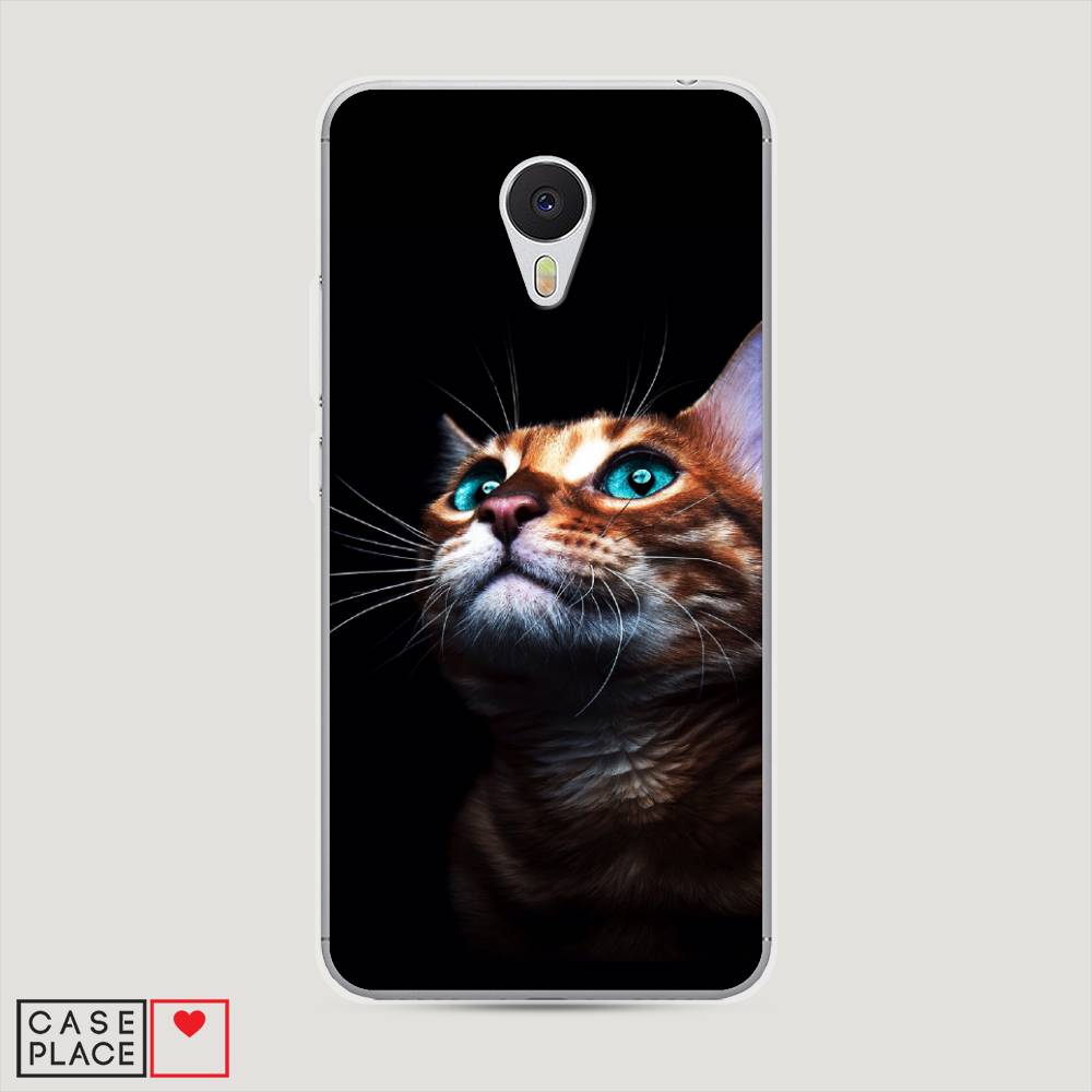 

Чехол Awog на Meizu M3 "Мечтательный кот", Коричневый, 70350-1