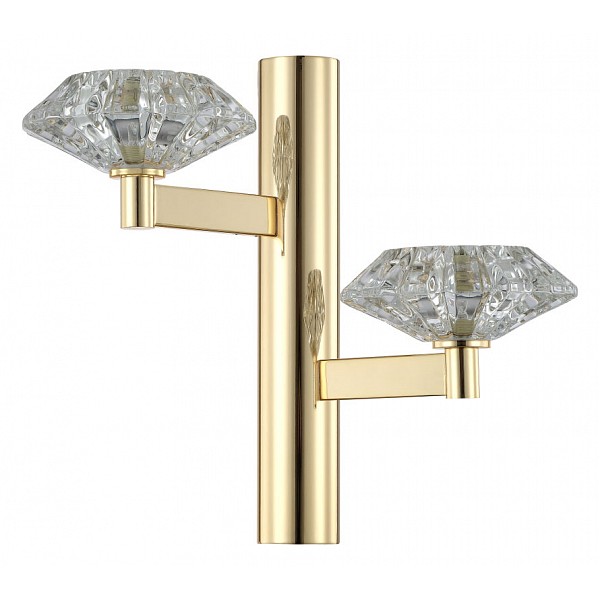 фото Бра rebeca ap2 gold crystal lux