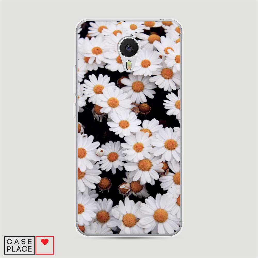 

Чехол Awog на Meizu M3 "Ромашковое поле", Белый, 70350-4