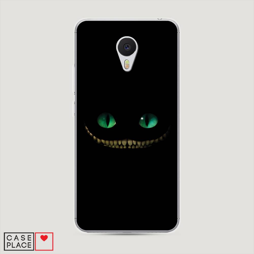 

Чехол Awog "Зеленоглазый чеширский кот" для Meizu M3, 70350-10