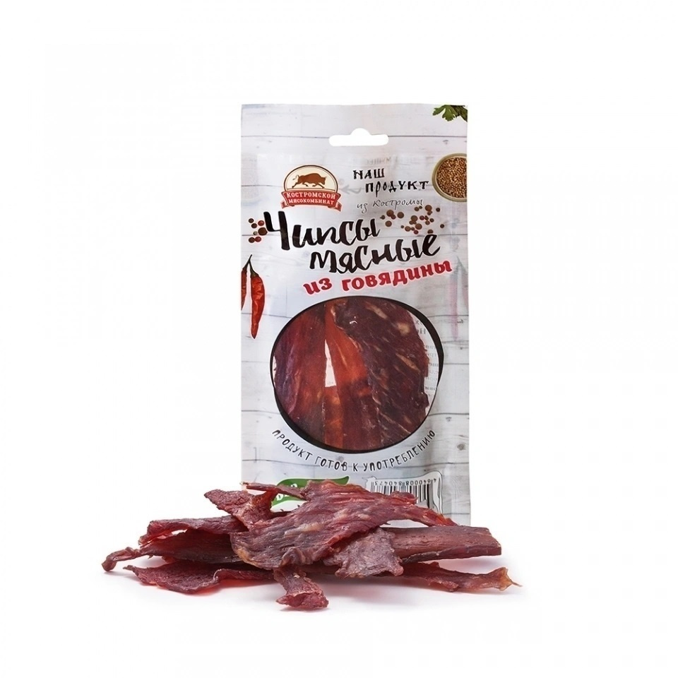 

Чипсы мясные Ваша выгода из говядины сушено-копченые 40 г