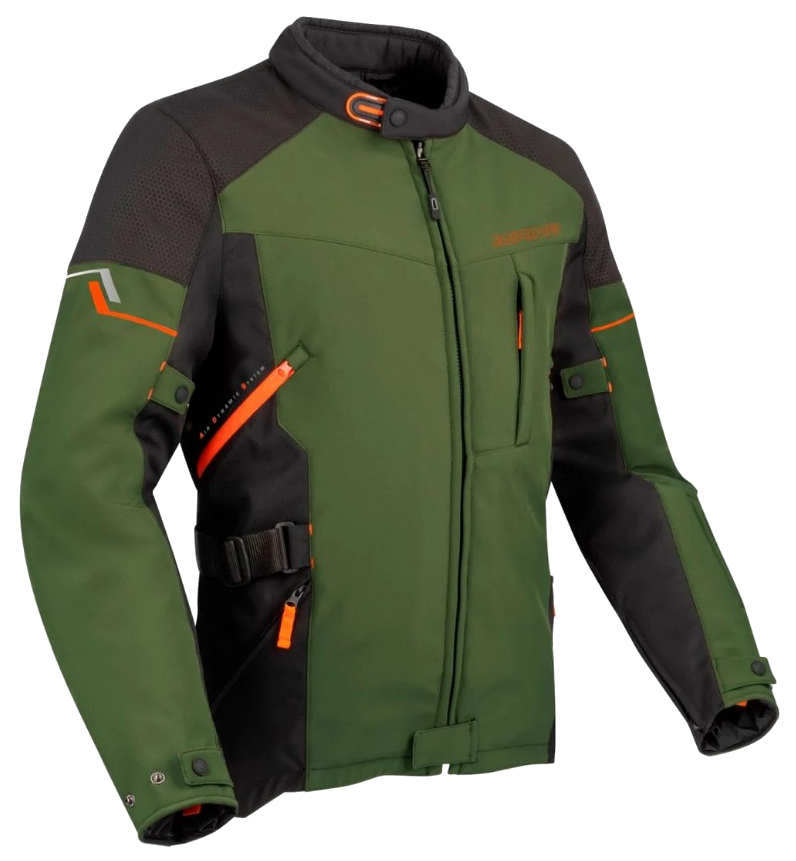 

Куртка текстильная Bering COBALT Khaki/Black S, Зеленый;черный, COBALT