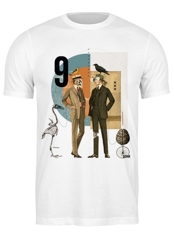 

Футболка мужская Printio Whatever dude 3 белая 3XL, Белый, Whatever dude 3