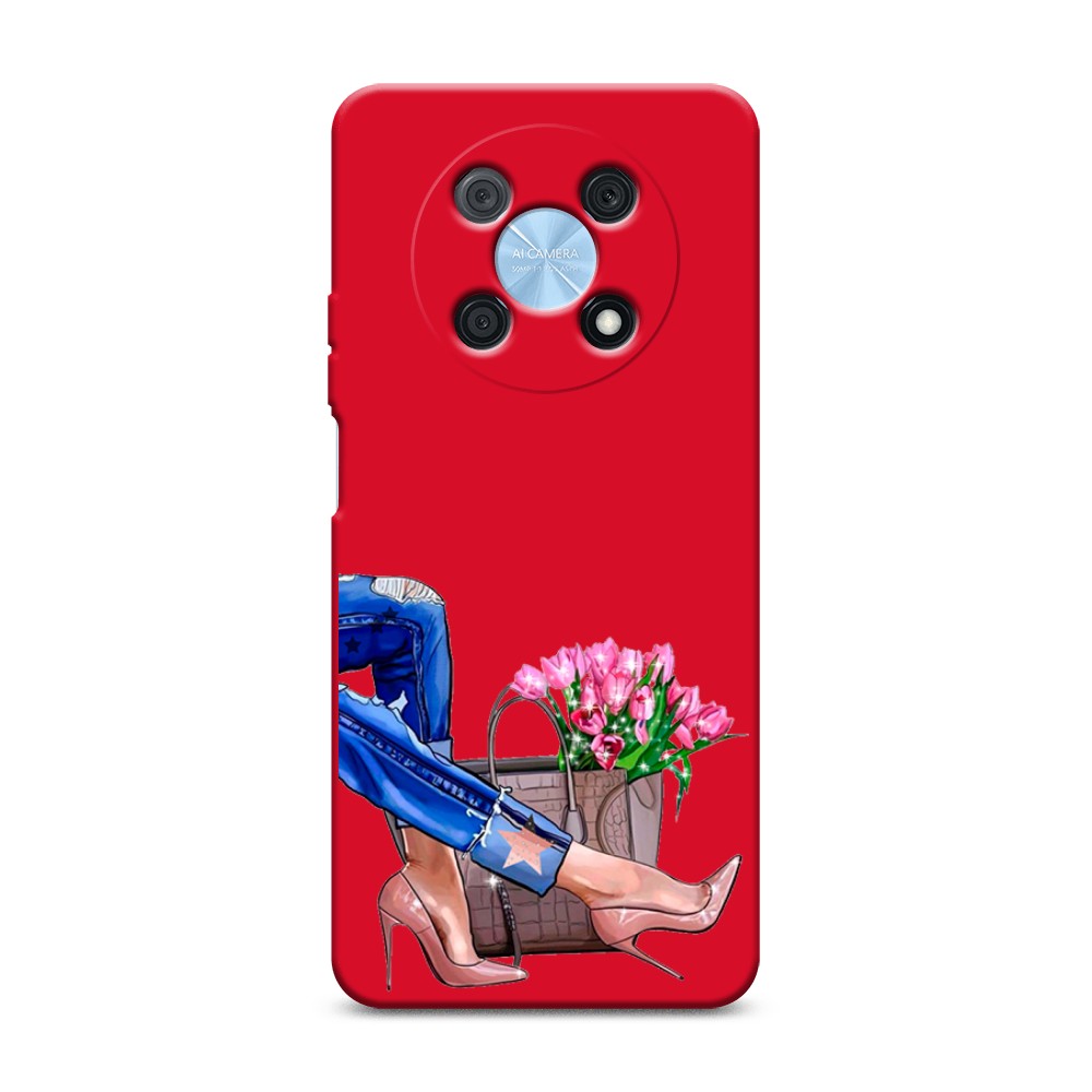 

Чехол Awog на Huawei P50 Pro "Каблучки", Синий, 6109353-1