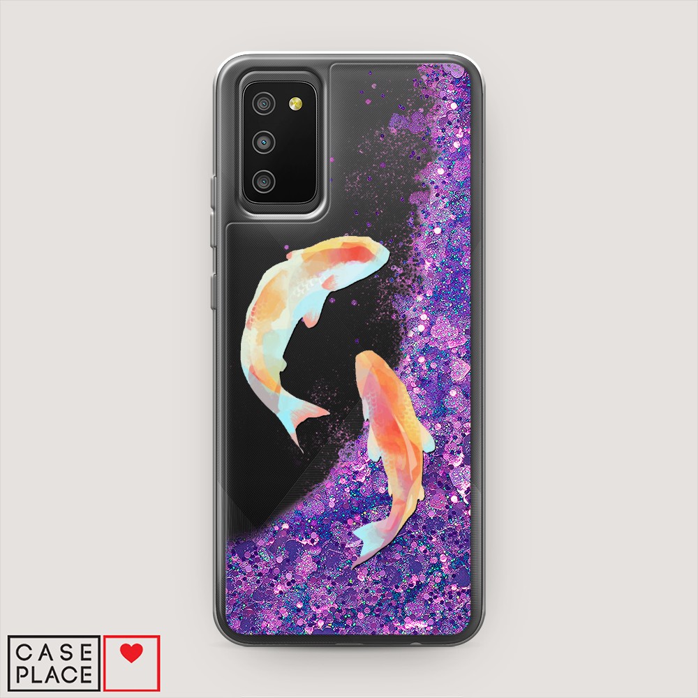 

Чехол Awog на Samsung Galaxy A02s / Самсунг A02s "Акварельные карпы", Разноцветный, 2102392-1