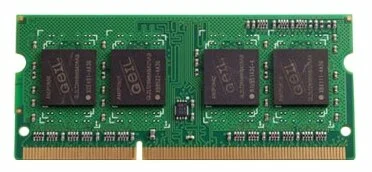 

Оперативная память GeIL 4 ГБ DDR3L 1600 МГц SODIMM CL11 (GGS34GB1600C11S) SO-DIMM 1.35V