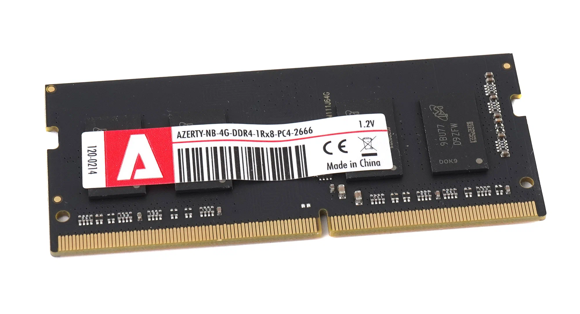 

Оперативная память Azerty DDR4 1Rx8 PC4-2666 NB-4G-2666 SODIMM 4Gb