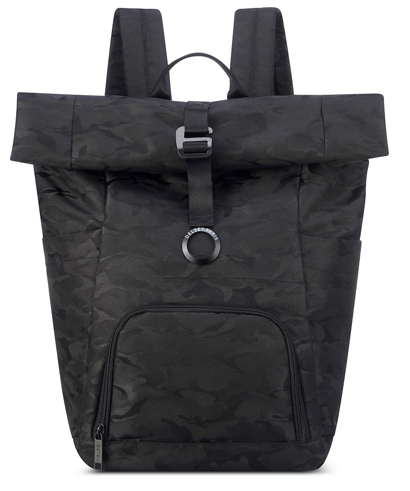 

Рюкзак для ноутбука унисекс Delsey 003910610 15,6" камуфляж черный, 003910610