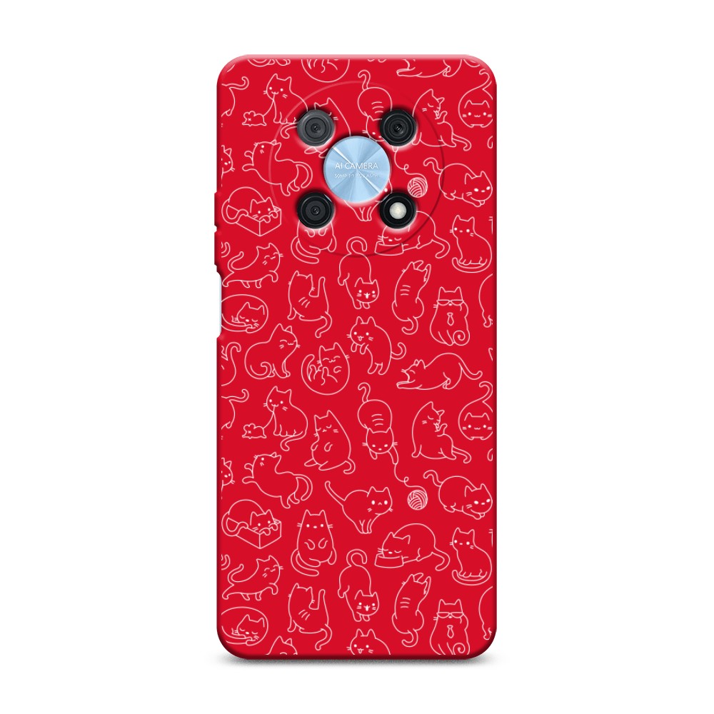 

Чехол Awog на Huawei P50 Pro "Шкодливые котики", Прозрачный;бежевый, 6109353-1