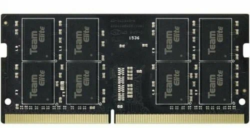 

Оперативная память Team Group 8 ГБ DDR4 3200 МГц SODIMM CL22 (TED48G3200C22-S01) SO-DIMM 1, Elite