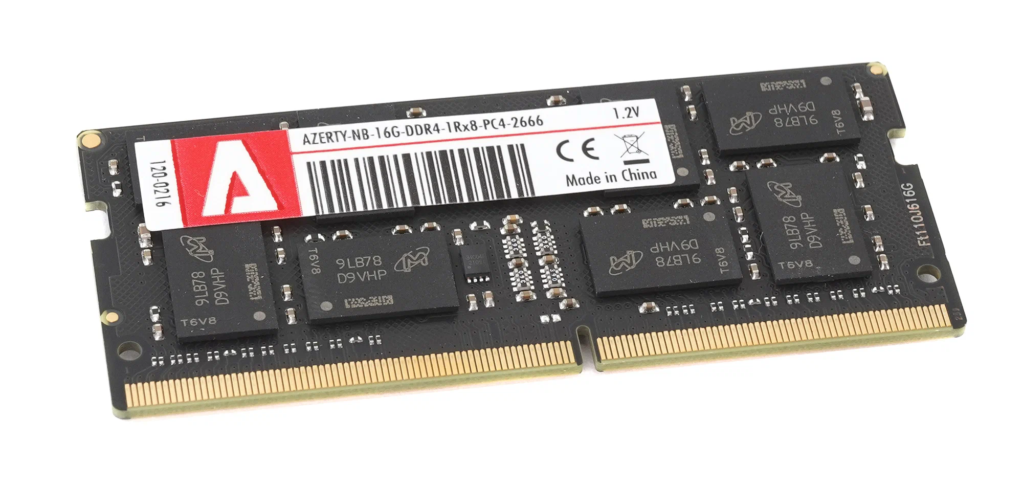 

Оперативная память Azerty DDR4 1Rx8 PC4-2666 NB-16G-2666 SODIMM 16Gb
