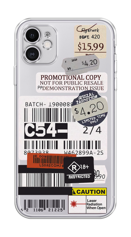 

Чехол Homey на Apple iPhone 11 "Flight to Paris", Серый;бежевый, 12150-1