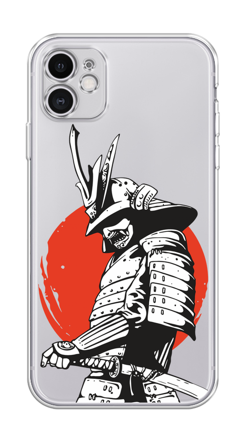 

Чехол Homey на Apple iPhone 11 "Самурай с катаной", Черный;красный;белый, 12150-1