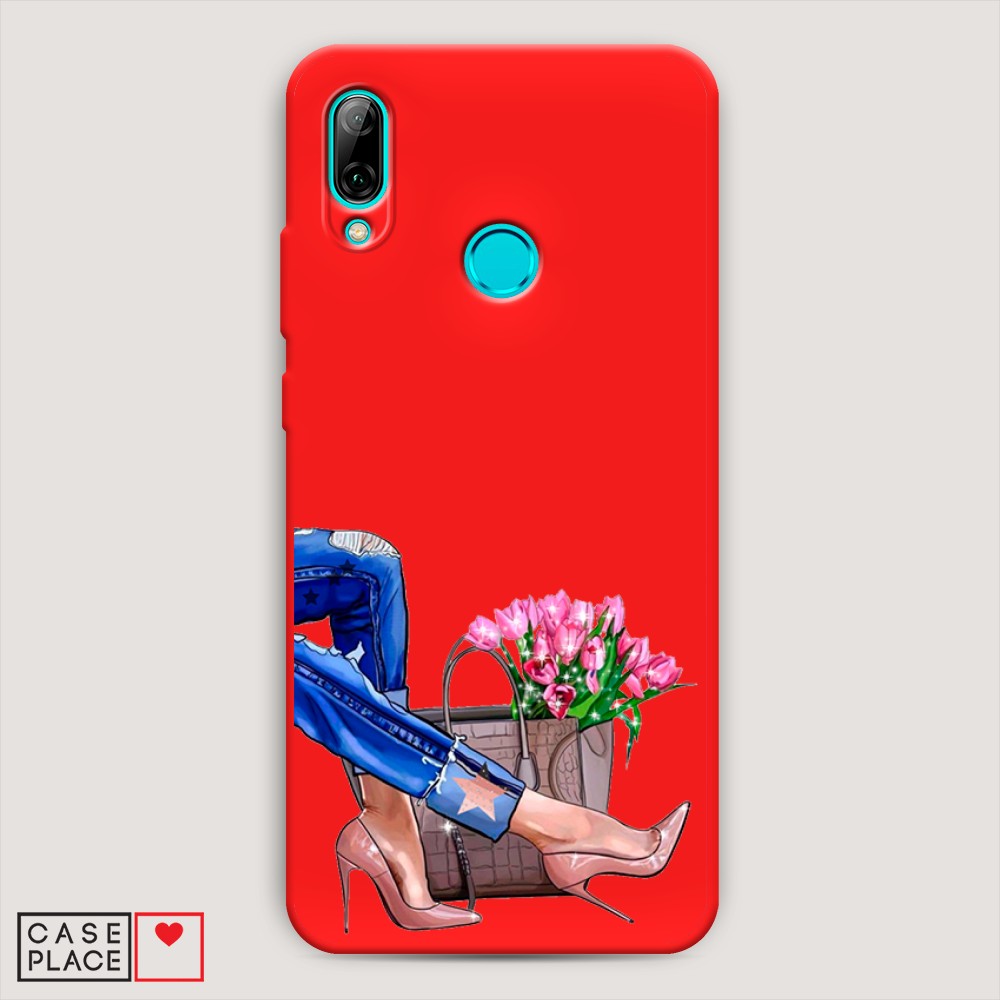 

Чехол Awog на Huawei P Smart 2019 "Каблучки", Разноцветный, 67253-1