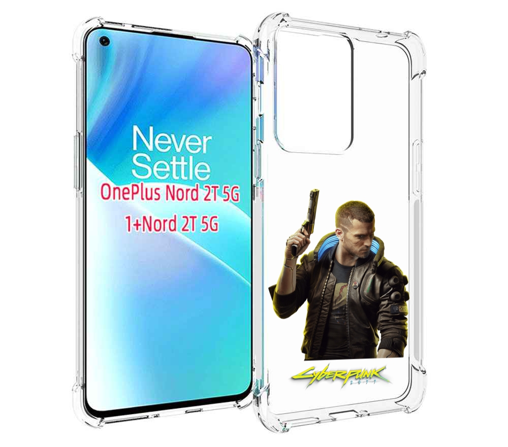 

Чехол MyPads Cyberpunk-2077 для OnePlus Nord 2T, Прозрачный, Tocco