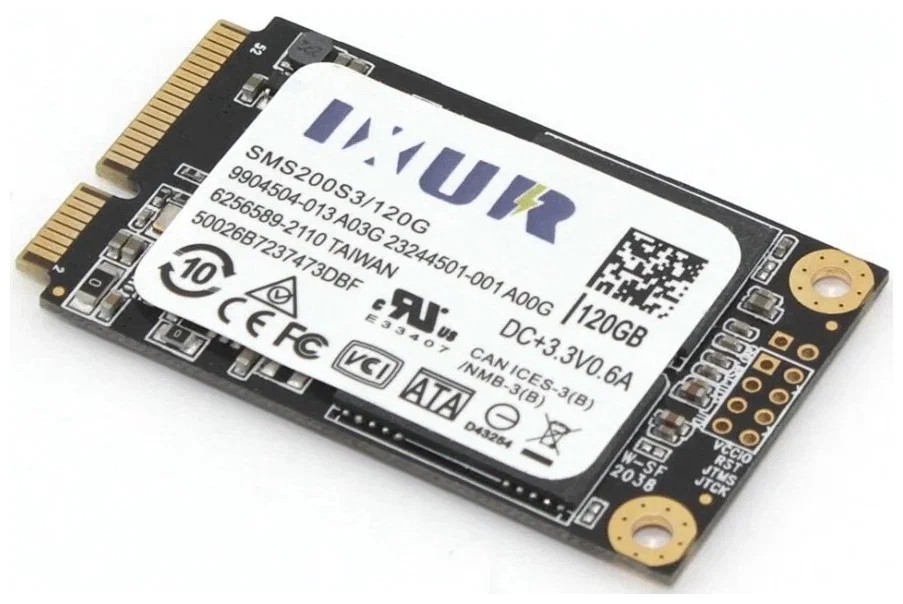 

SSD накопитель IXUR mSATA 120 ГБ (100189714V)