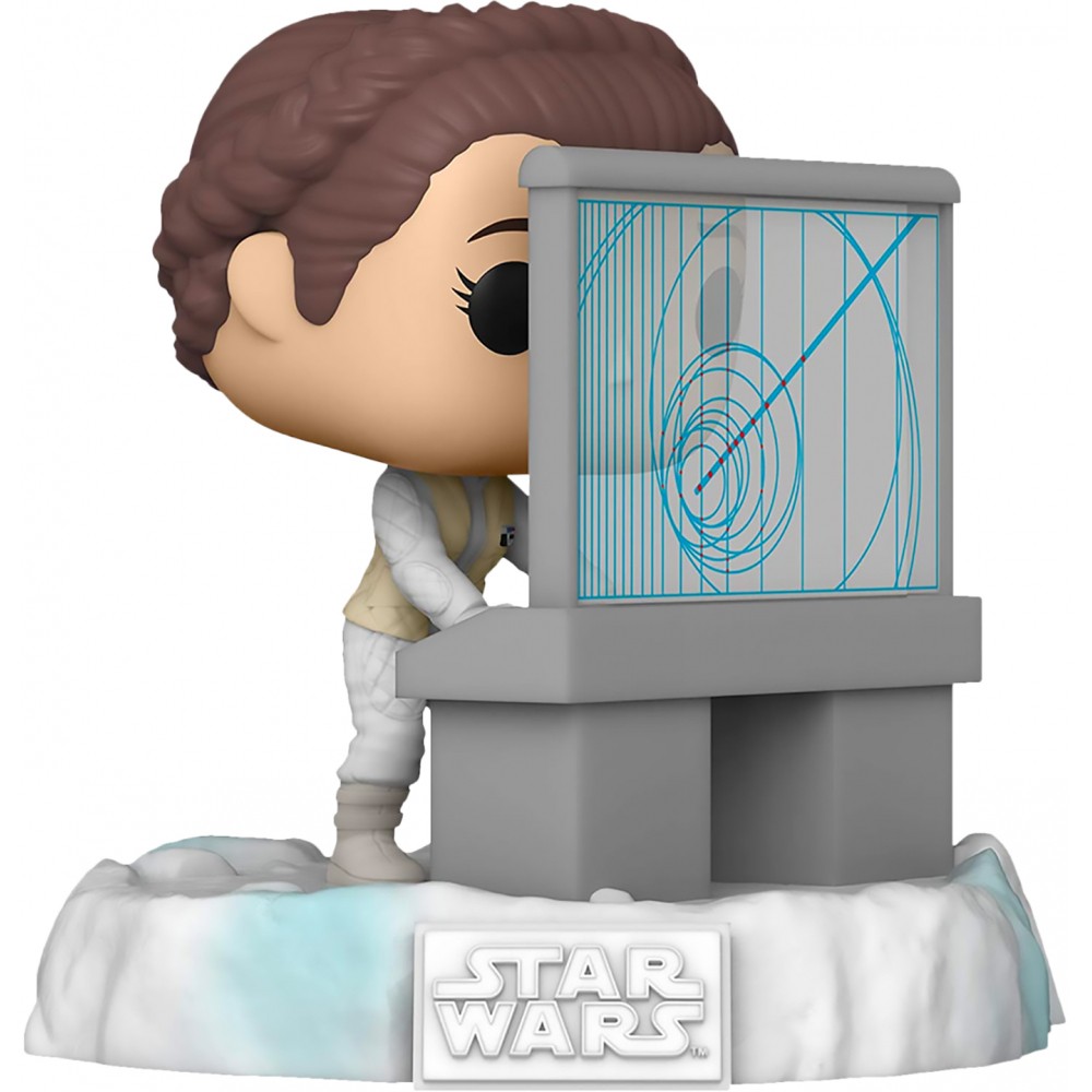 фото Фигурка funko pop! bobble: deluxe: star wars: leia (exc) 45901