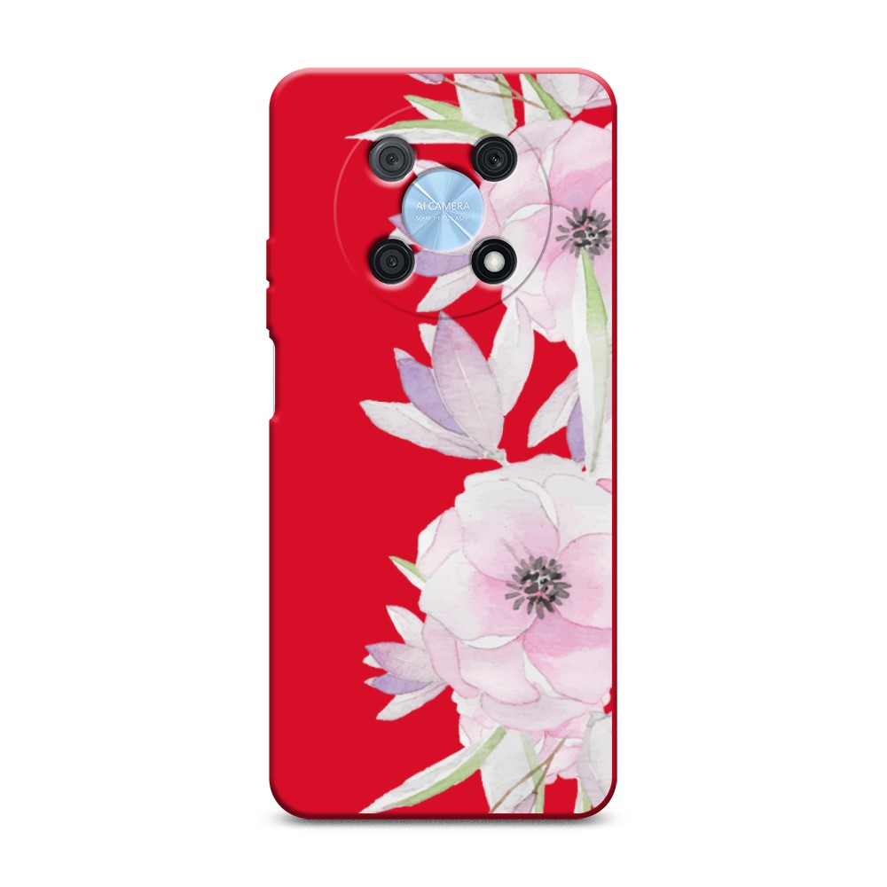 Чехол Awog на Huawei P50 Pro Нежные анемоны