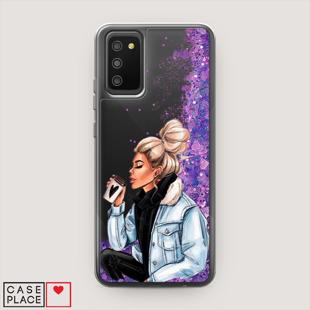 

Чехол Awog на Samsung Galaxy A02s / Самсунг A02s "Cute girl", Разноцветный, 2102392-1