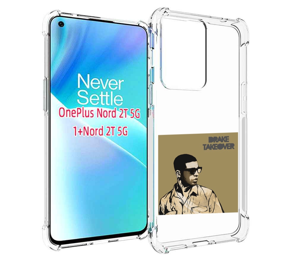 

Чехол MyPads Drake - Takeover для OnePlus Nord 2T, Прозрачный, Tocco