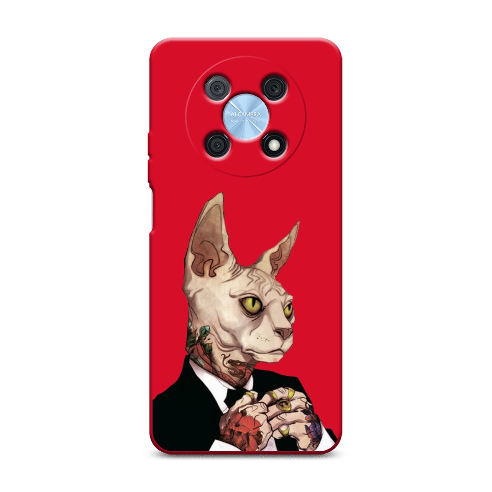 

Чехол Awog на Huawei P50 Pro "Татуированный сфинкс", Бежевый;черный;красный, 6109353-1