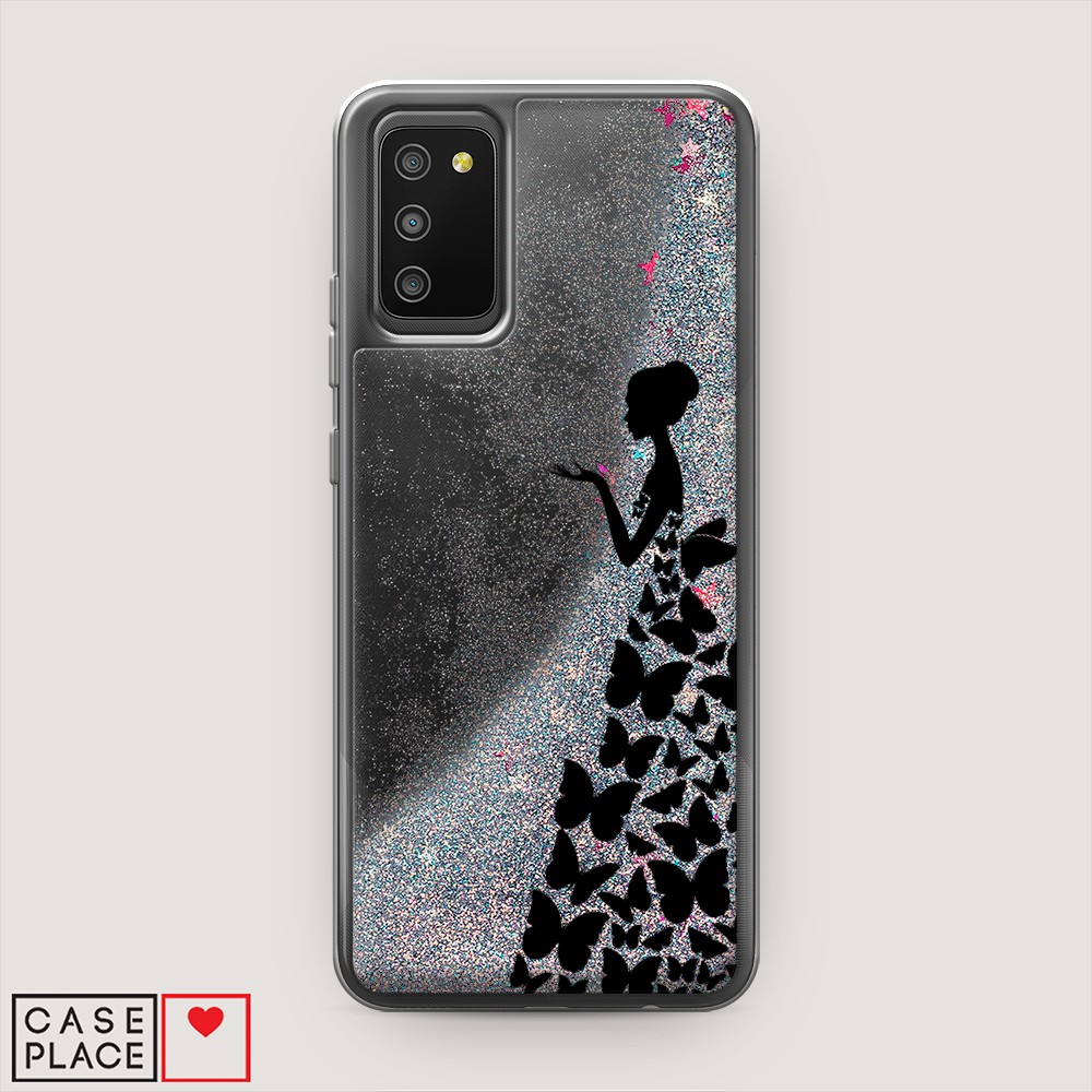 

Чехол Awog на Samsung Galaxy A02s / Самсунг A02s "Дама в бабочках", Разноцветный, 2102391-1