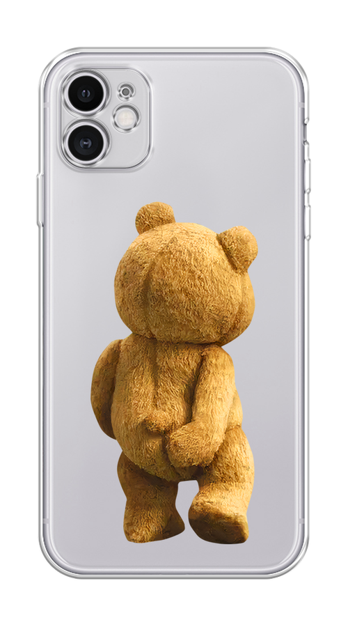 

Чехол Homey на Apple iPhone 11 "Медвежья спина", Коричневый;прозрачный, 12150-1