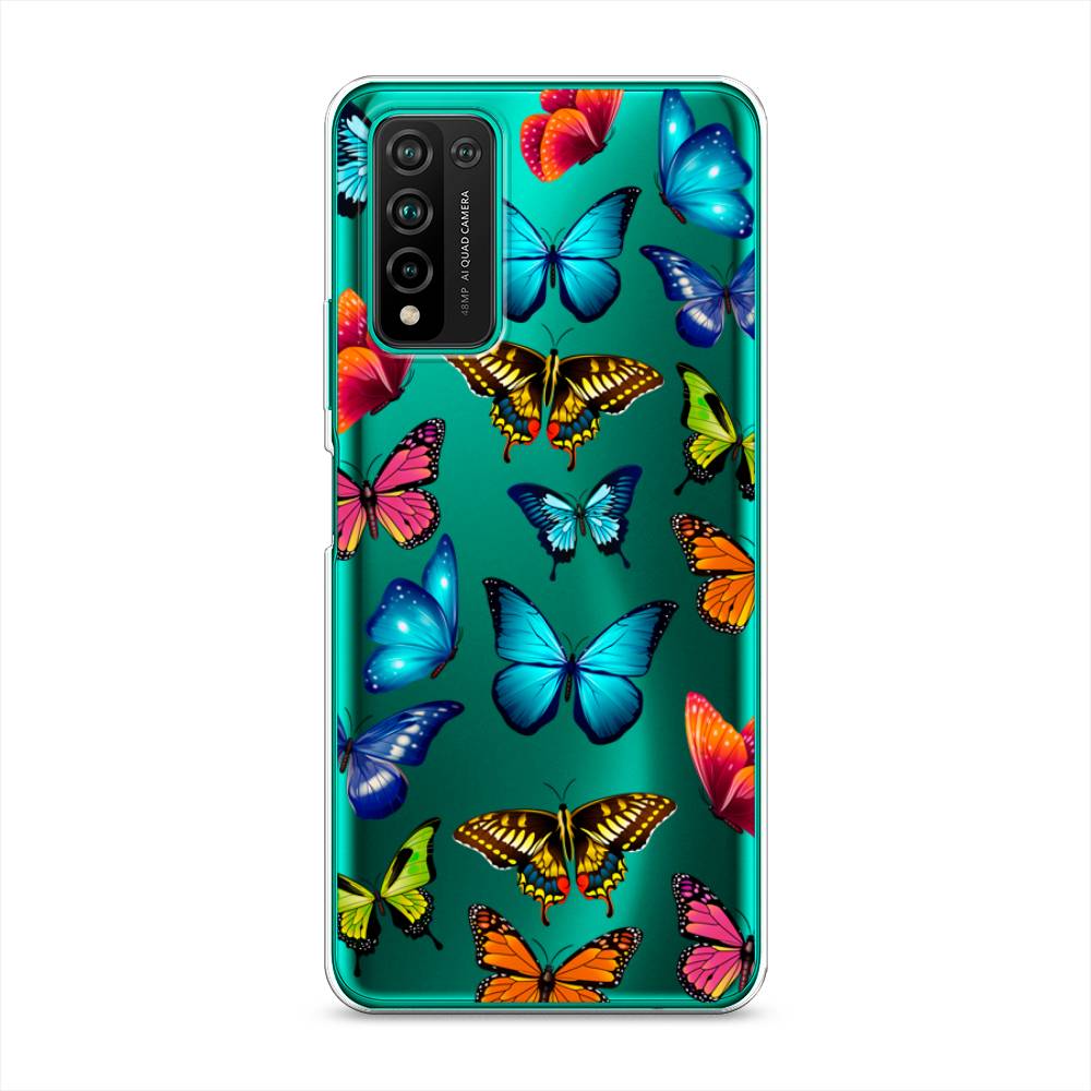 

Чехол Awog "Разные бабочки" для Honor 10X Lite