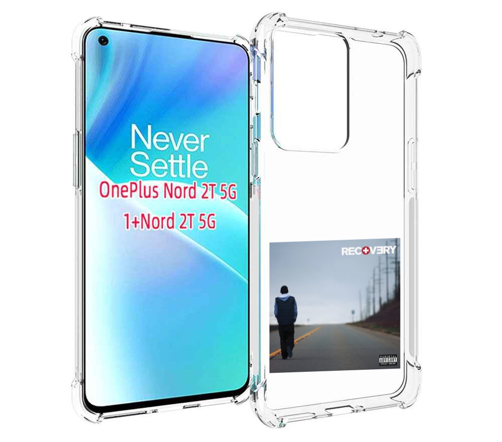 

Чехол MyPads Eminem RECOVERY для OnePlus Nord 2T, Прозрачный, Tocco