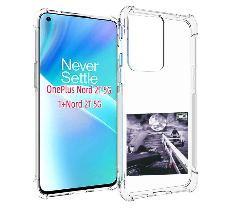 

Чехол MyPads Eminem THE SLIM SHADY LP для OnePlus Nord 2T, Прозрачный, Tocco