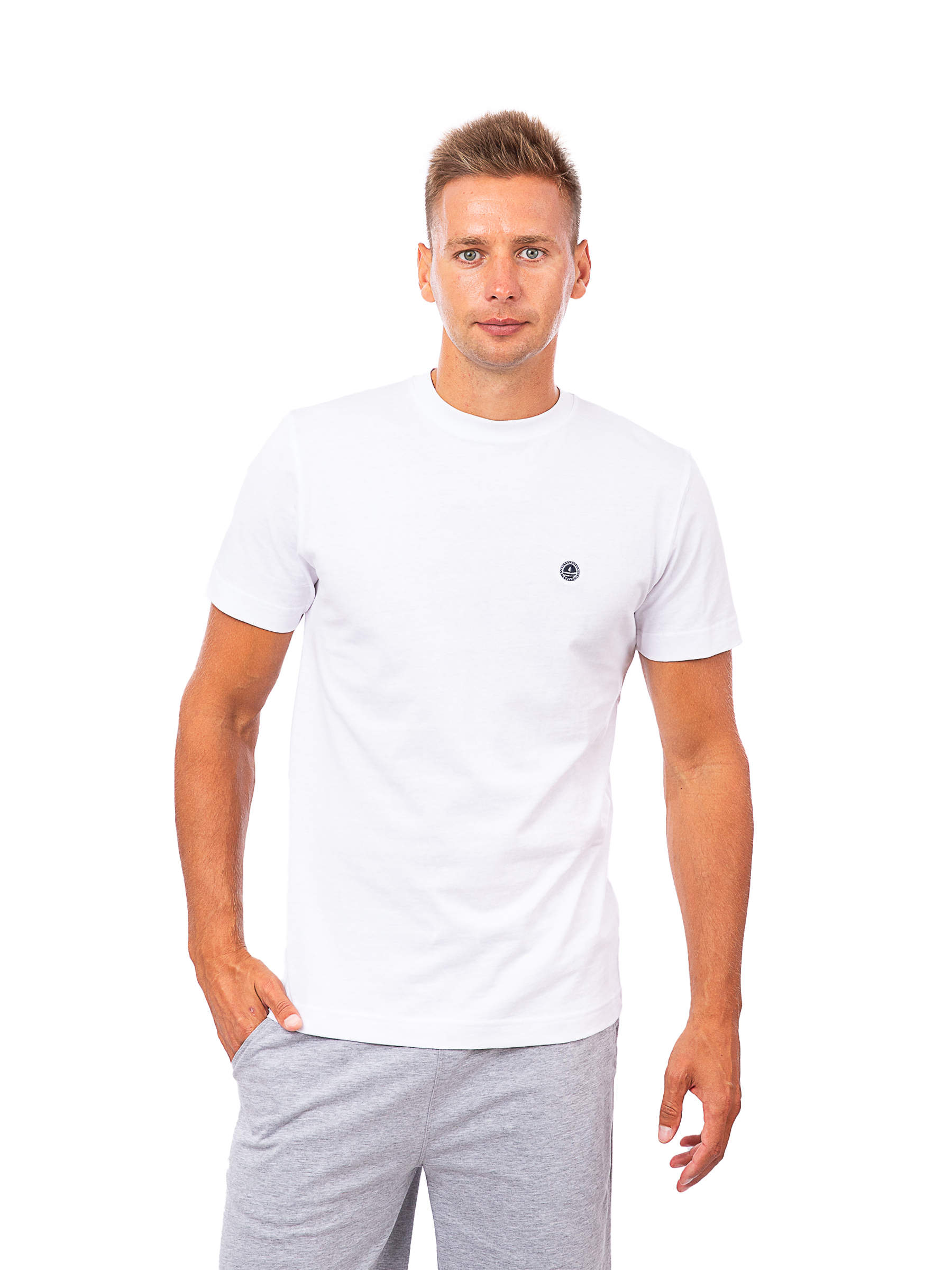 

Футболка унисекс NAVY SAIL NYC6001 белая M, Белый, NYC6001