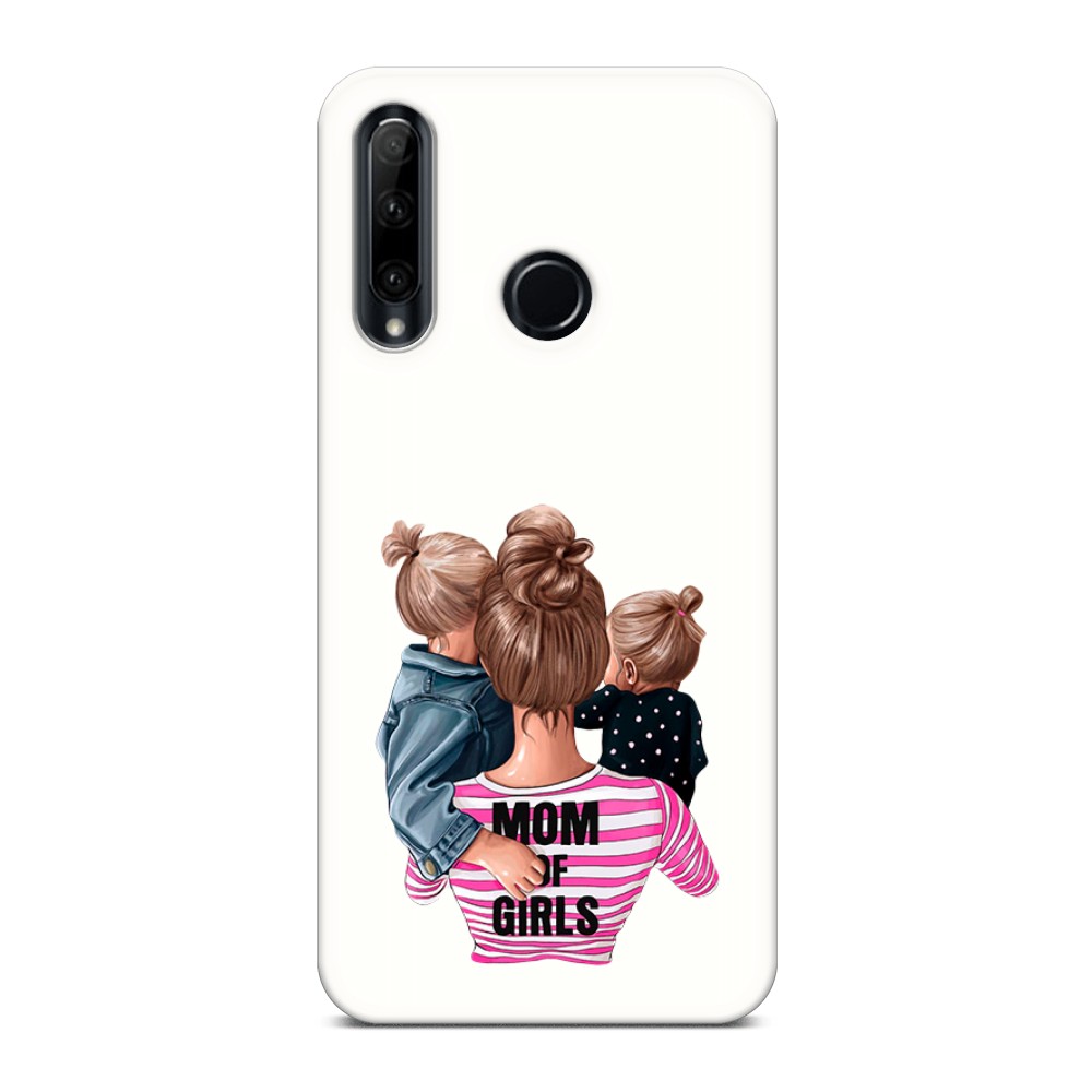 фото Чехол awog 68857-1 для honor 10i, 20e, p smart+ 2019, 20 lite "mom of girls"