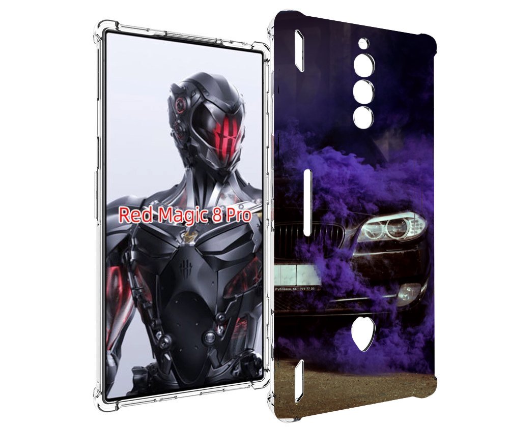 

Чехол MyPads бмв-с-фиолетовым-дымом мужской для ZTE Nubia Red Magic 8 Pro / Red Magic 8..., Tocco