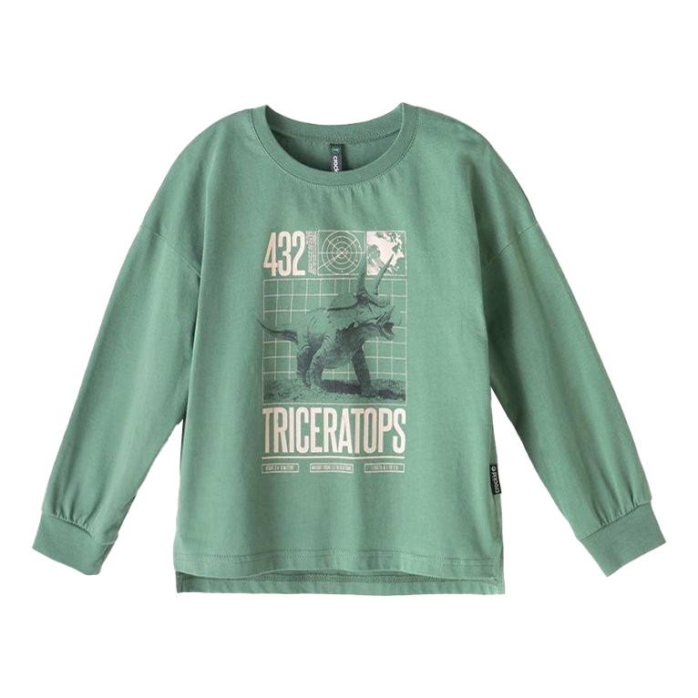 Джемпер детский Crockid, лесной мох, р. 140