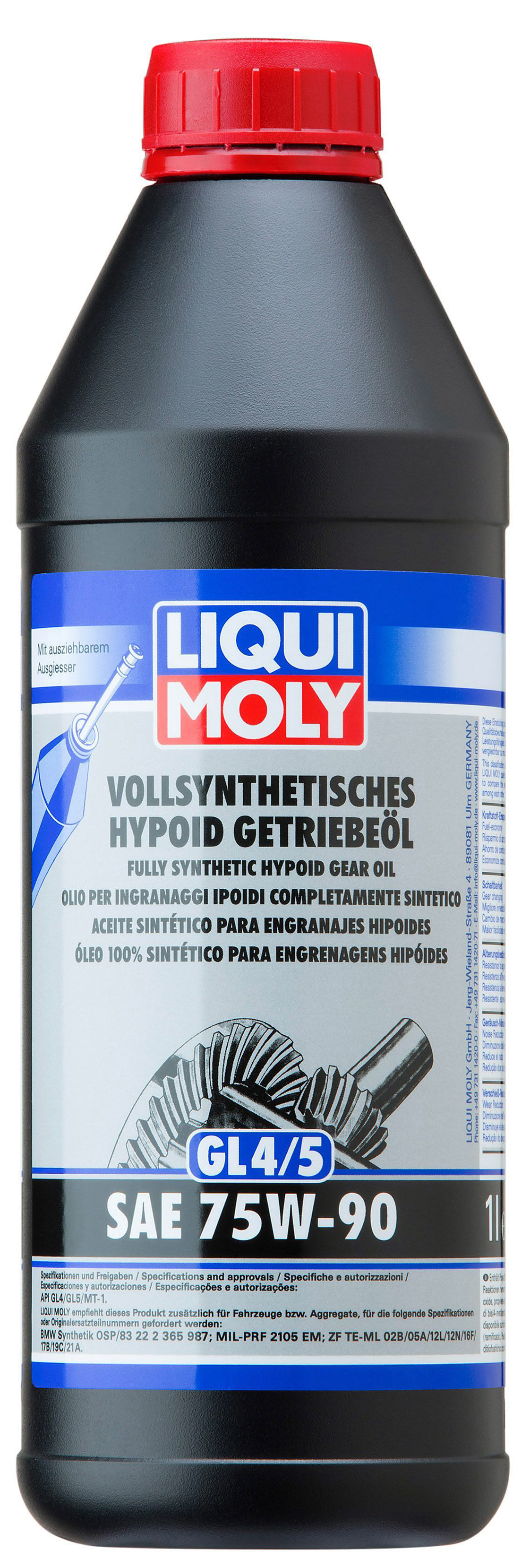

Трансмиссионное масло LIQUI MOLY 1024